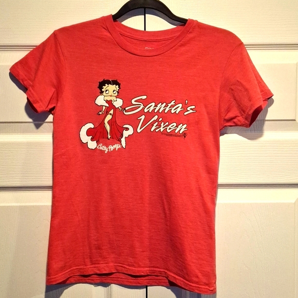 Tnt Tops - Vintage Betty Boop Santa's Vixen T-shirt